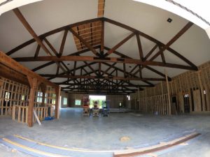 Birdseye Barn Akron Wedding Venue - construction site photo 04 - May 2021
