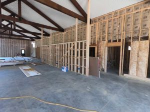 Birdseye Barn Akron Wedding Venue - construction site photo 07 - May 2021