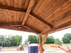 Birdseye Barn Akron Wedding Venue - construction site photo 08 - May 2021